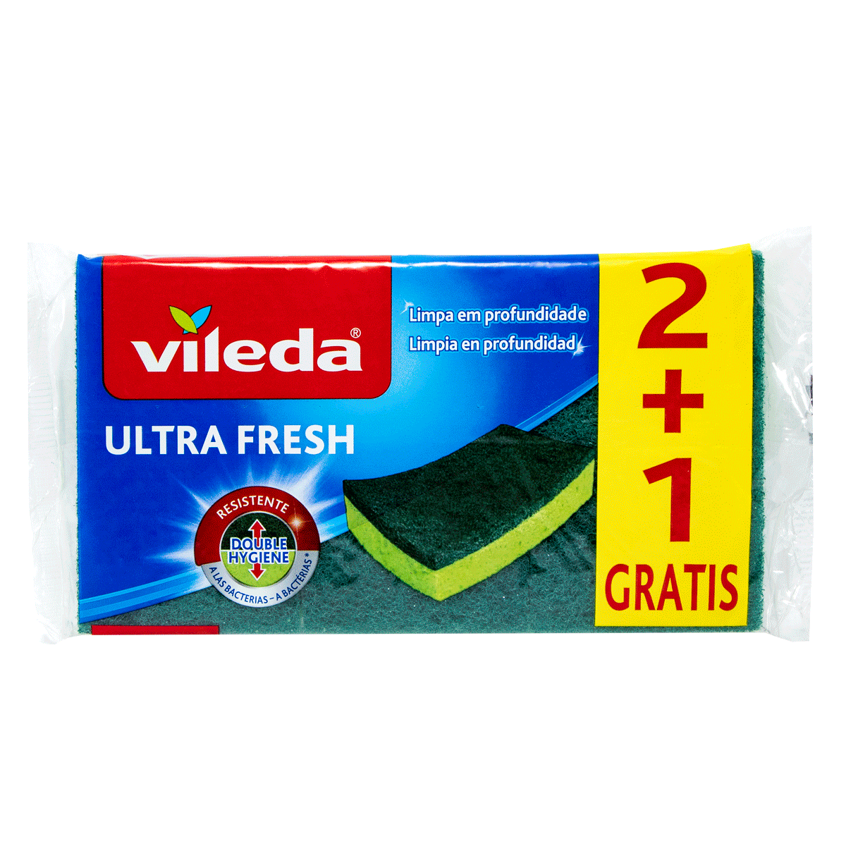 Սպունգ սպասք լվանալու Vileda Ultra Fresh 